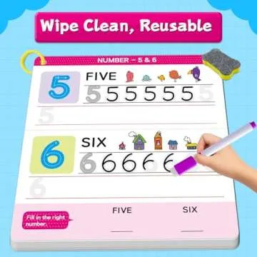 HOQEEWIPE Preschool Learning Activities for Kids