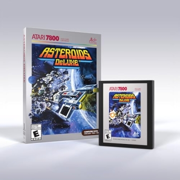 Asteroids Deluxe 7800 Classic Arcade Retro Game Cartridge