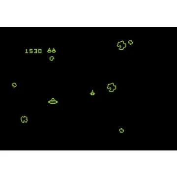 Asteroids Deluxe 7800 Classic Arcade Retro Game Cartridge