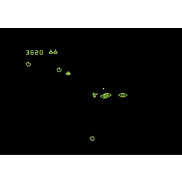 Asteroids Deluxe 7800 Classic Arcade Retro Game Cartridge