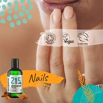 Naissance Sweet Almond Organic Carrier Oil 3.4 fl.oz