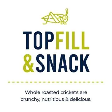 Entomo Farms Whole Roasted Crickets - Canadian Raised - 113 Grams