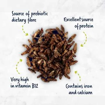 Entomo Farms Whole Roasted Crickets – Protein-Packed Snack