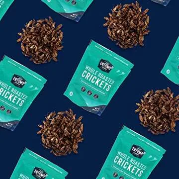 Entomo Farms Whole Roasted Crickets – Protein-Packed Snack