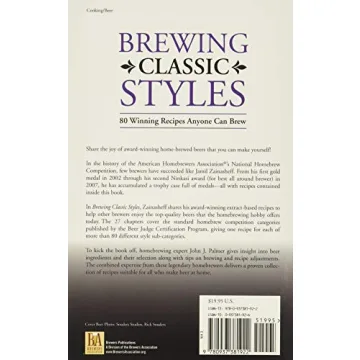 Brewing Classic Styles 80 Winning Recipes for Homebrewers