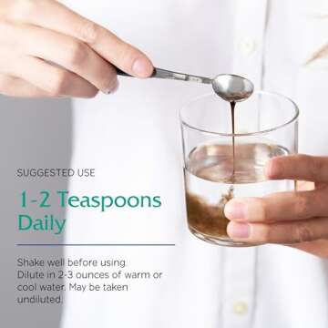 Vitanica Iron Tonic, Liquid Iron Supplement, Red Blood Cell Support, Vegan, 4 Ounce