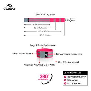 GoxRunx Reflective Vest for Running & Cycling Safety