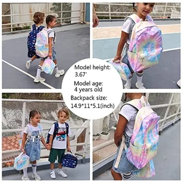 Durable CAMTOP Kids Backpack with Insulated Lunch Bag Set