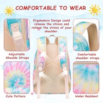 Durable CAMTOP Kids Backpack with Insulated Lunch Bag Set