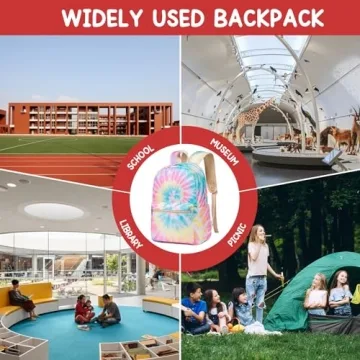 Durable CAMTOP Kids Backpack with Insulated Lunch Bag Set