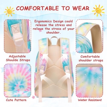 Durable CAMTOP Kids Backpack with Insulated Lunch Bag Set