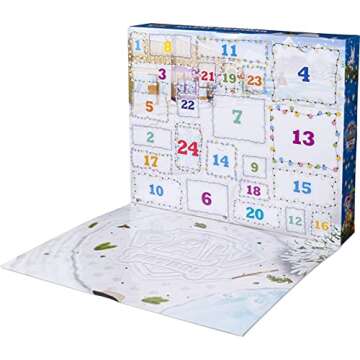 Paw Patrol Advent Calendar with 24 Collectible Plastic Figures