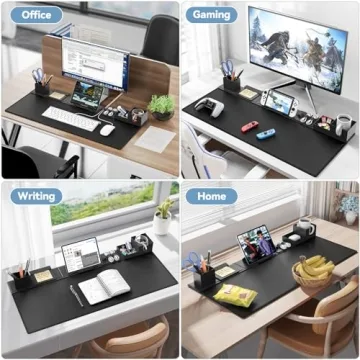 KDD Desk Pad & Organizer - 6 in 1 Solutions for Your Desk