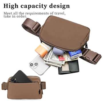 Fanny Packs for Women - Versatile Fashion Belt Bag for Travel & Adventure