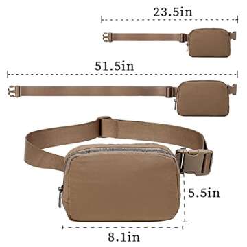 Stylish Fanny Packs for Women - Travel & Workout Essentials