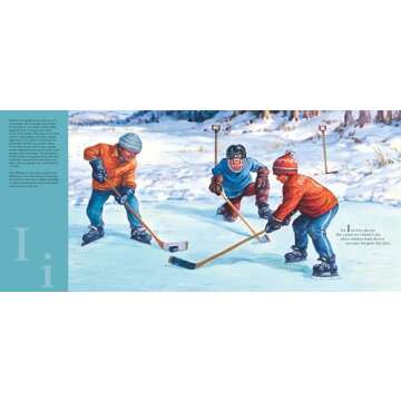 Z is for Zamboni: Fun Hockey Alphabet Book for Kids