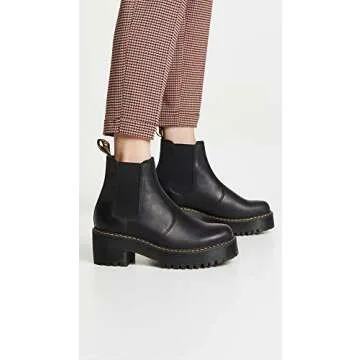 Dr. Martens Rometty Chelsea Boot for Women - Black Leather