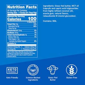 Bulletproof French Vanilla Creamer for Keto Coffee Lovers