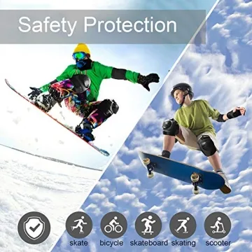 Comprehensive Skateboarding & BMX Protective Gear Set for All Ages