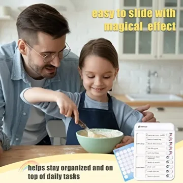 Homyaco Magnetic Dry Erase Chore Chart for All Ages