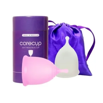 CareCup Menstrual Cup Kit - Comfortable & Leak-Proof Solution for Your Period