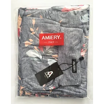 Stylish AMiERY Women's Floral Print Pajama Pants