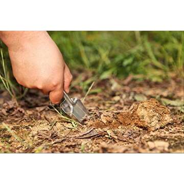 AceCamp Lightweight Folding Garden Trowel for Camping