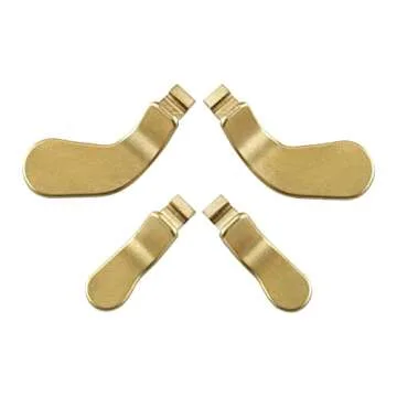 eXtremeRate Metal Gold Paddles for Xbox Elite Controllers