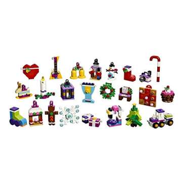 LEGO Friends Advent Calendar 41353, New 2018 Edition, Small Building Toys, Christmas Countdown Calen...