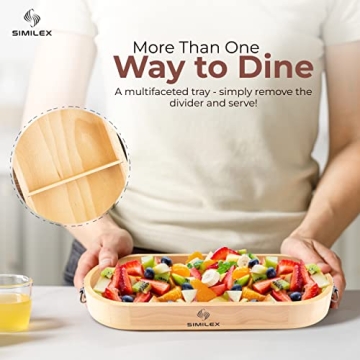 Similex Indoor S'Mores Kit - Beech Wood Tabletop Smores Maker with 4 Roasting Sticks, Concrete Fire Pit Bowl & Fire Extinguisher Cover - Smores Maker Tabletop Indoor, Perfect for Sleepovers