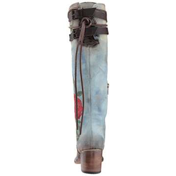 Freebird Fb-Cyrus Slouch Boot - Trendy Denim Blue for Women