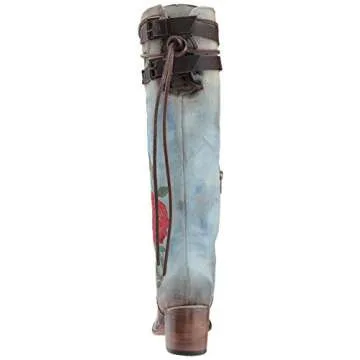 Freebird Fb-Cyrus Slouch Boot - Trendy Denim Blue for Women