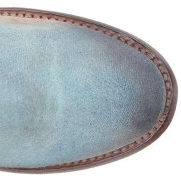 Freebird Fb-Cyrus Slouch Boot - Trendy Denim Blue for Women