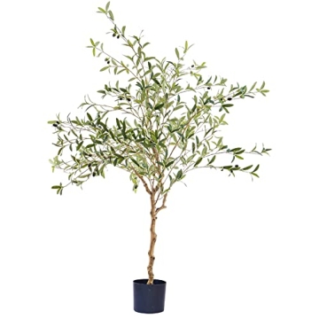 Stunning Phimos 5FT Artificial Olive Tree for Elegant Decor
