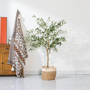 Stunning Phimos 5FT Artificial Olive Tree for Elegant Decor
