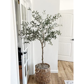 Stunning Phimos 5FT Artificial Olive Tree for Elegant Decor