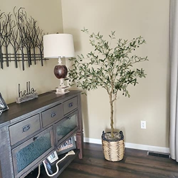 Stunning Phimos 5FT Artificial Olive Tree for Elegant Decor