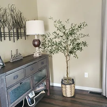 Stunning Phimos 5FT Artificial Olive Tree for Elegant Decor