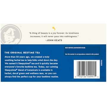 Celestial Seasonings Sleepytime Biotin Tea for Beauty