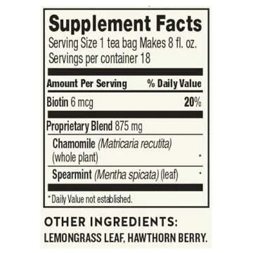 Celestial Seasonings Sleepytime Biotin Tea for Beauty