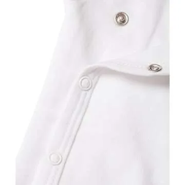 Soft Baby Side Snap Bodysuit Set - 100% Cotton Kimono Onesies