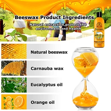 CARGEN Beeswax Furniture Polish - Natural Wood Conditioner 300ML