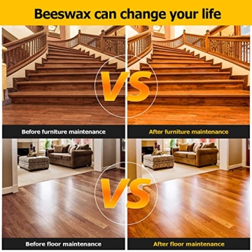 CARGEN Beeswax Furniture Polish - Natural Wood Conditioner 300ML