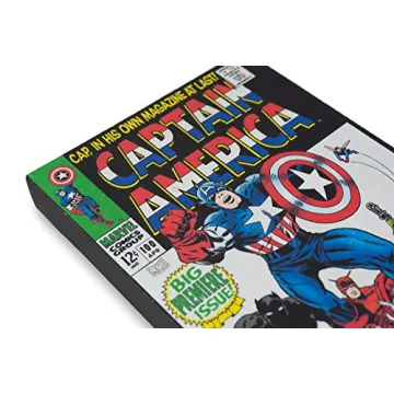 Captain America #100 Comic Canvas Art Collectible Poster