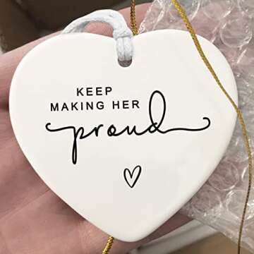 Keep Making Her Proud Bereavement Keepsake