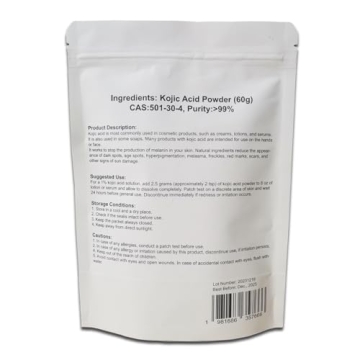 MAYKER Pure Kojic Acid Powder for Skin Lightening