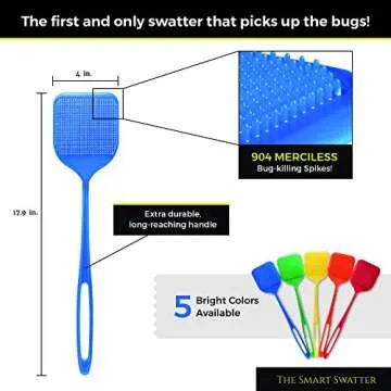 Smart Swatter 2-Pack - Ultimate Bug Control Tool
