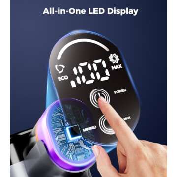 VIAFLY Cordless Vacuum Cleaner for Home Use