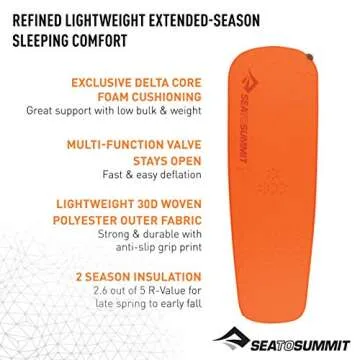 Ultralight Self-Inflating Sleeping Pad for Camping Comfort