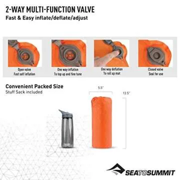 Ultralight Self-Inflating Sleeping Pad for Camping Comfort